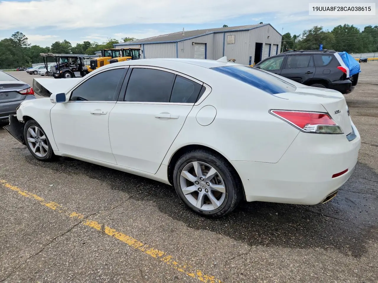 2012 Acura Tl VIN: 19UUA8F28CA038615 Lot: 56343016