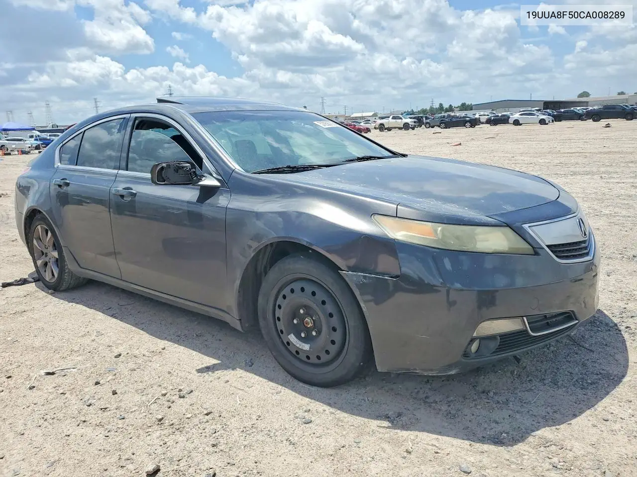 2012 Acura Tl VIN: 19UUA8F50CA008289 Lot: 57056706
