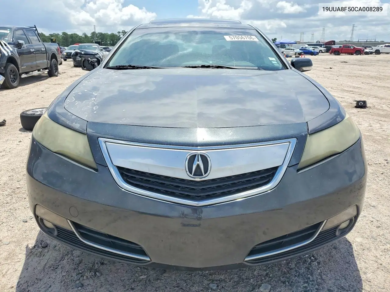 2012 Acura Tl VIN: 19UUA8F50CA008289 Lot: 57056706