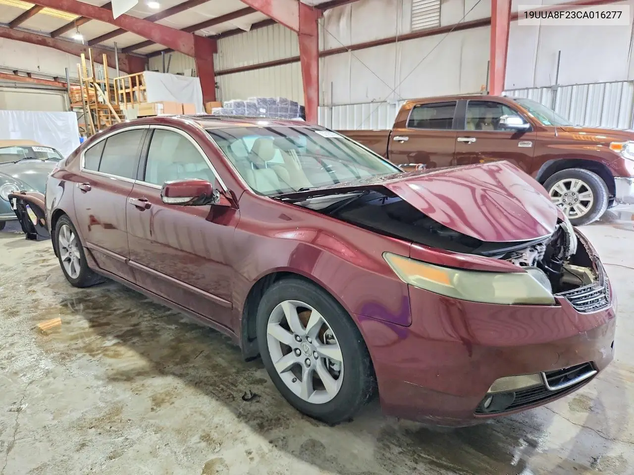 2012 Acura Tl VIN: 19UUA8F23CA016277 Lot: 57133766