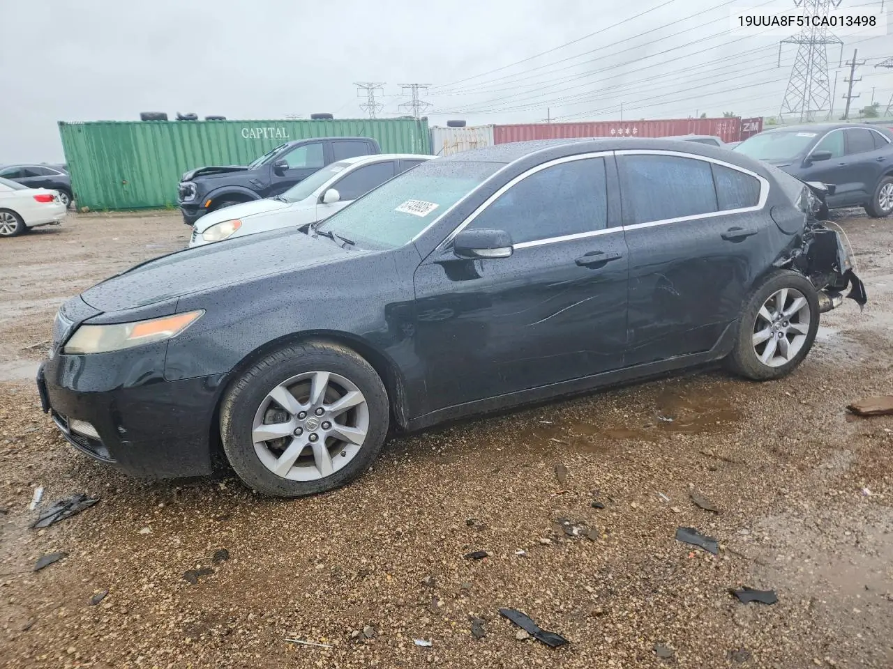 2012 Acura Tl VIN: 19UUA8F51CA013498 Lot: 57439926