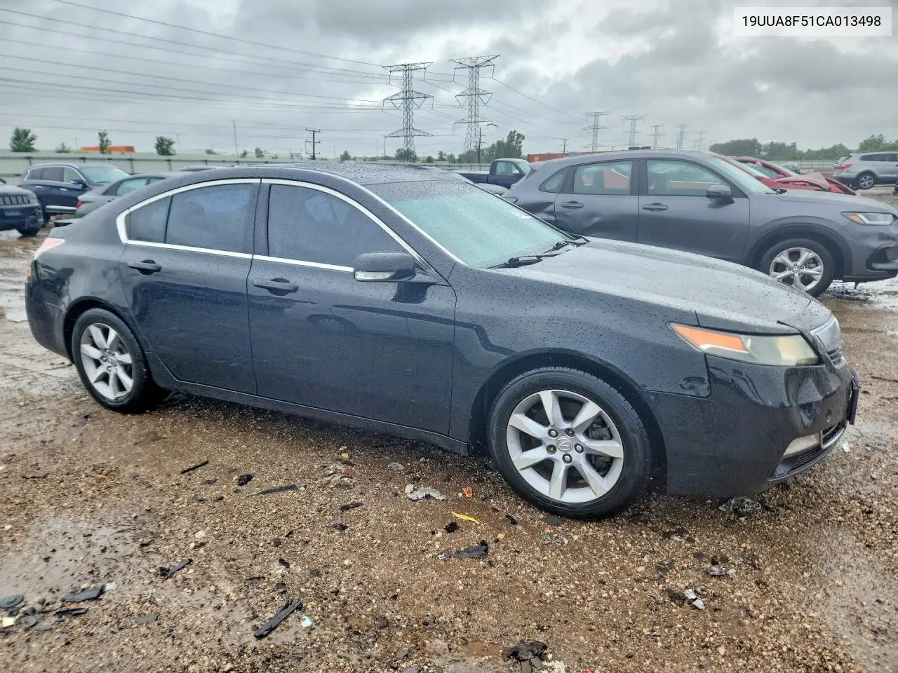2012 Acura Tl VIN: 19UUA8F51CA013498 Lot: 57439926