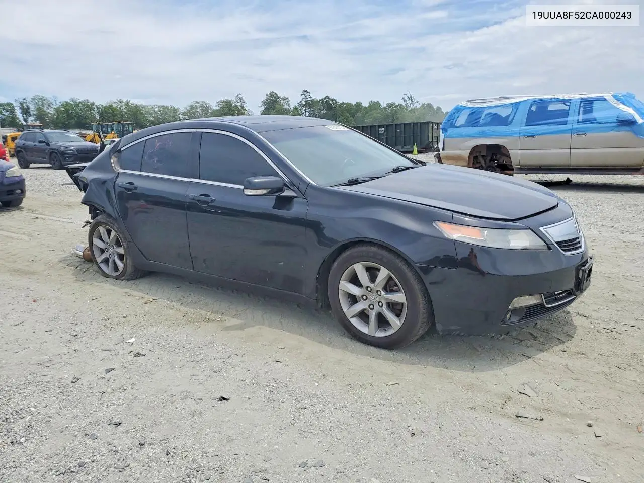 2012 Acura Tl VIN: 19UUA8F52CA000243 Lot: 57518406