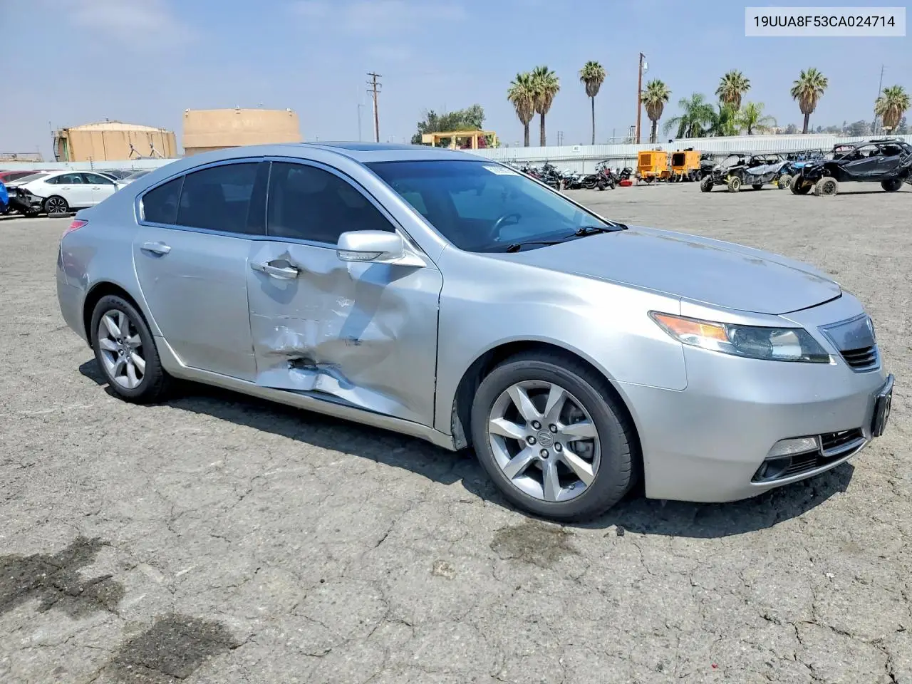 2012 Acura Tl VIN: 19UUA8F53CA024714 Lot: 59299276