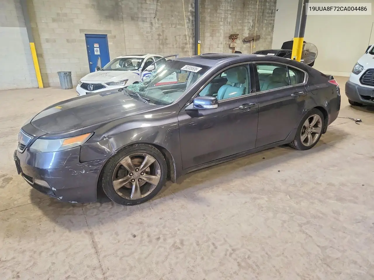 2012 Acura Tl VIN: 19UUA8F72CA004486 Lot: 59308606