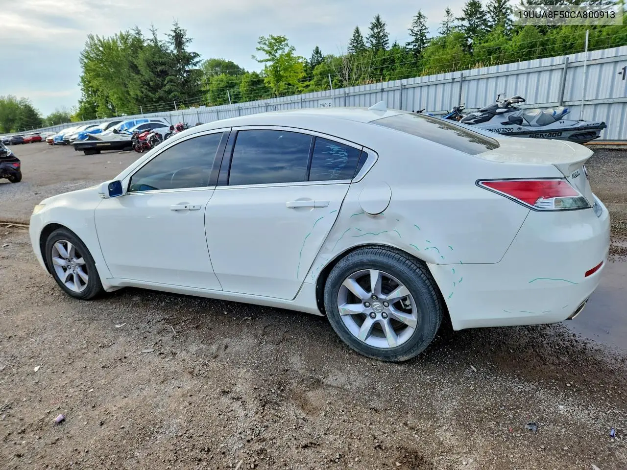 2012 Acura Tl VIN: 19UUA8F50CA800913 Lot: 59657076