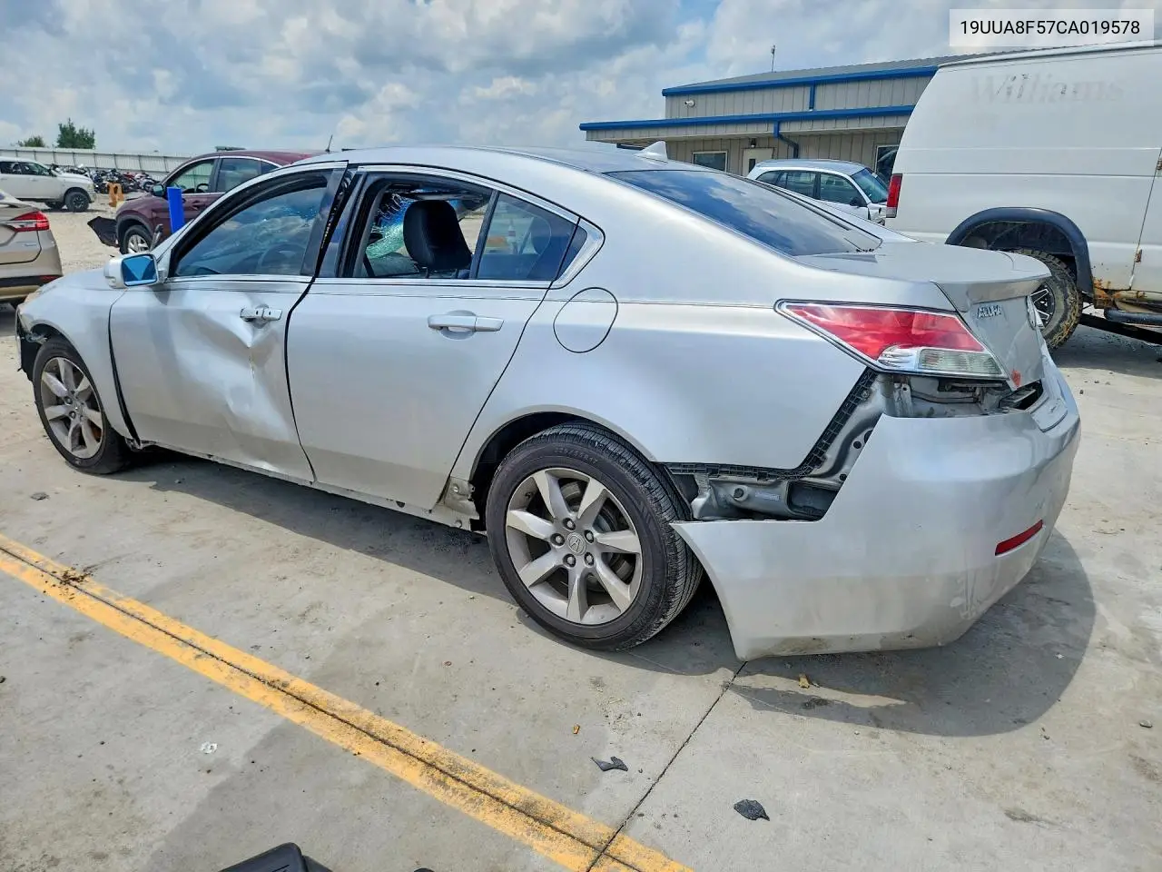 2012 Acura Tl VIN: 19UUA8F57CA019578 Lot: 60222716