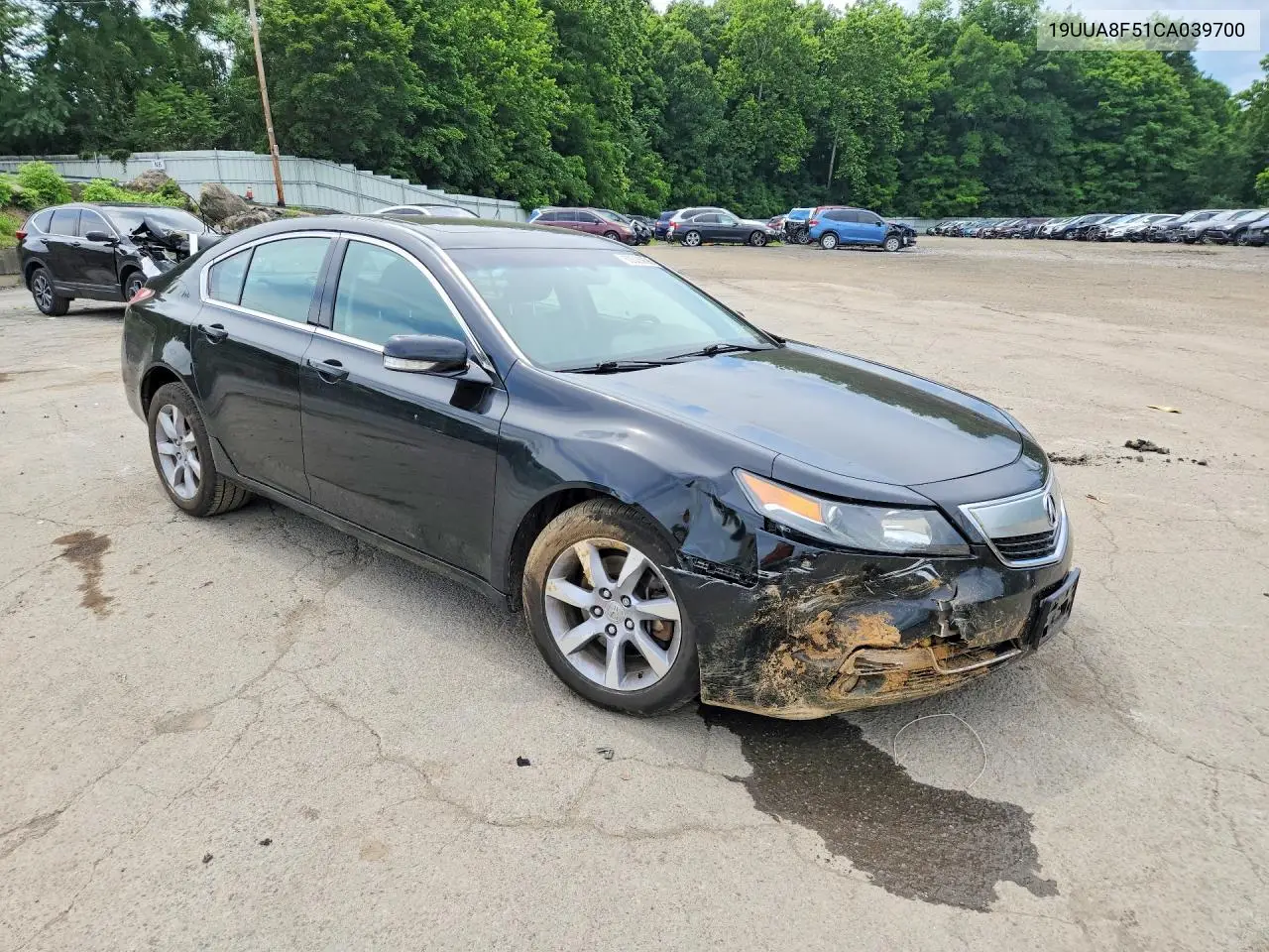 2012 Acura Tl VIN: 19UUA8F51CA039700 Lot: 60326996