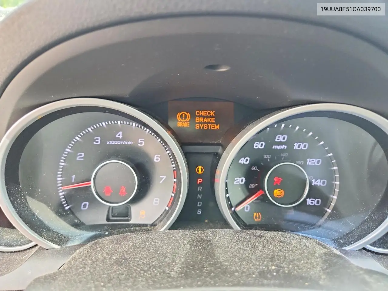2012 Acura Tl VIN: 19UUA8F51CA039700 Lot: 60326996