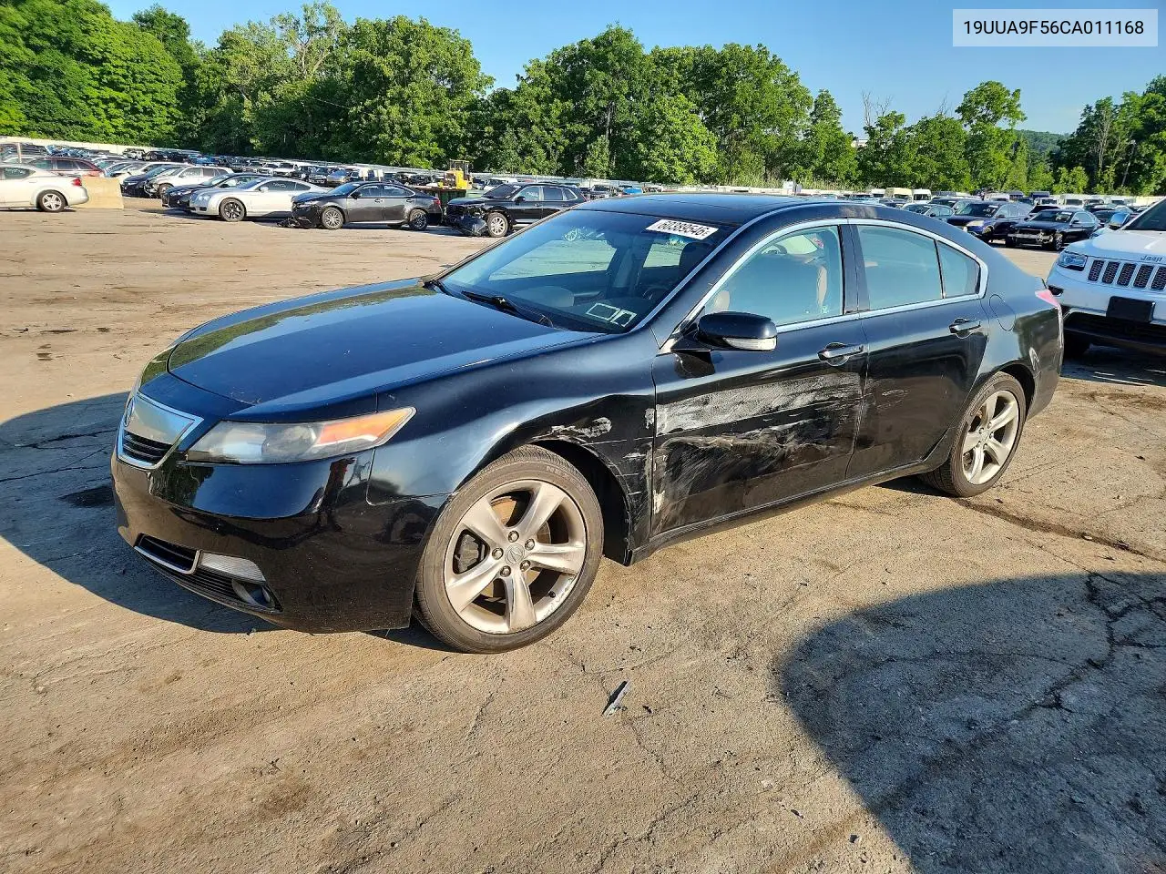 2012 Acura Tl VIN: 19UUA9F56CA011168 Lot: 60389546