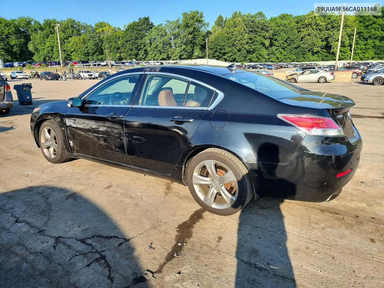 2012 Acura Tl VIN: 19UUA9F56CA011168 Lot: 60389546