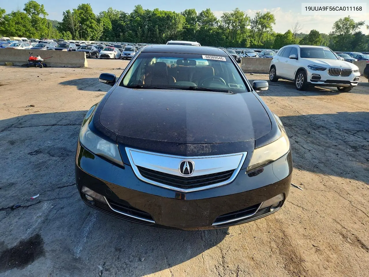 2012 Acura Tl VIN: 19UUA9F56CA011168 Lot: 60389546