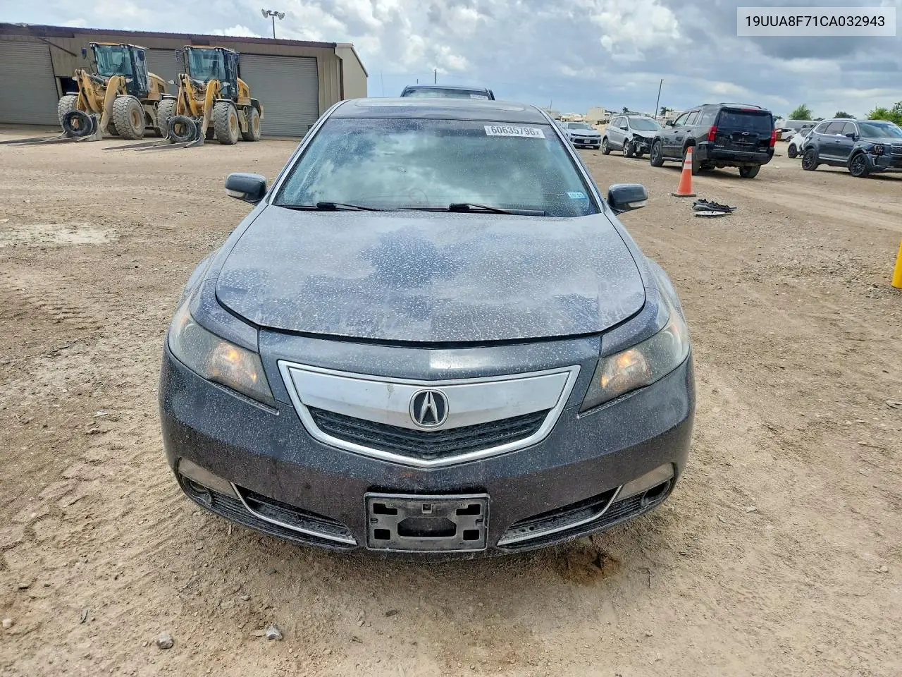 2012 Acura Tl VIN: 19UUA8F71CA032943 Lot: 60635796
