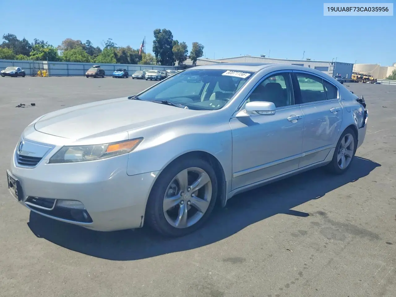 2012 Acura Tl VIN: 19UUA8F73CA035956 Lot: 60871156