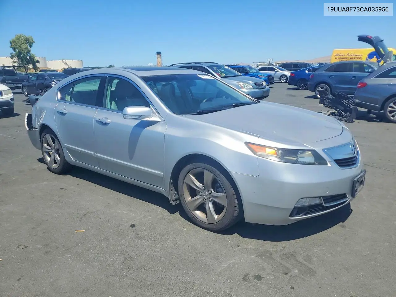 2012 Acura Tl VIN: 19UUA8F73CA035956 Lot: 60871156