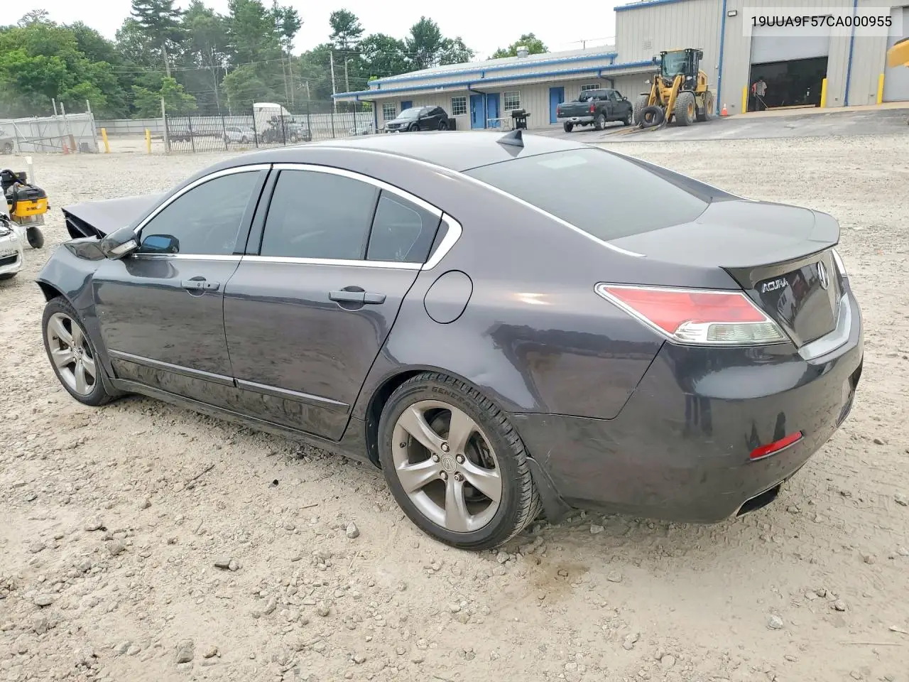 2012 Acura Tl VIN: 19UUA9F57CA000955 Lot: 61027326