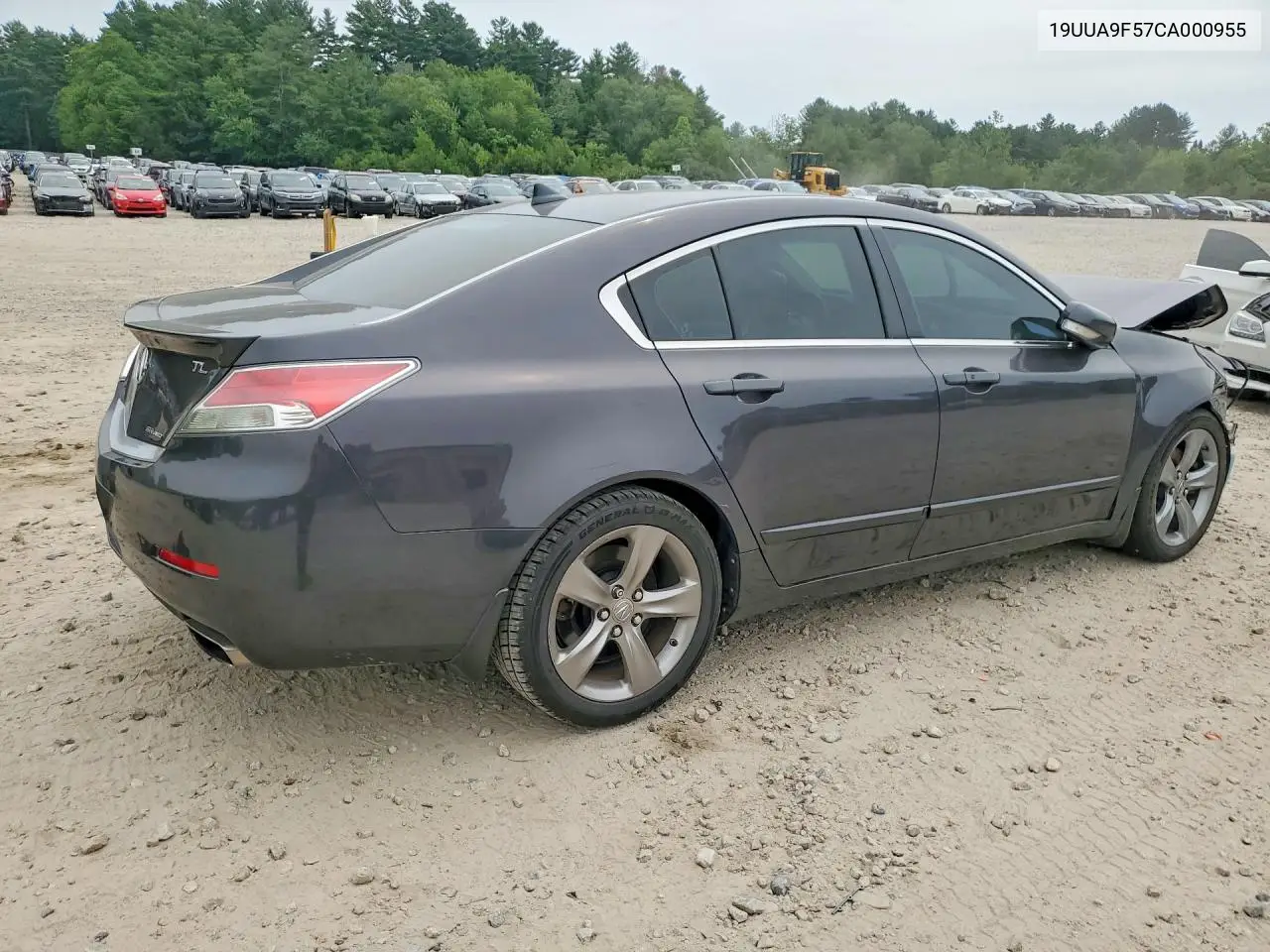 2012 Acura Tl VIN: 19UUA9F57CA000955 Lot: 61027326