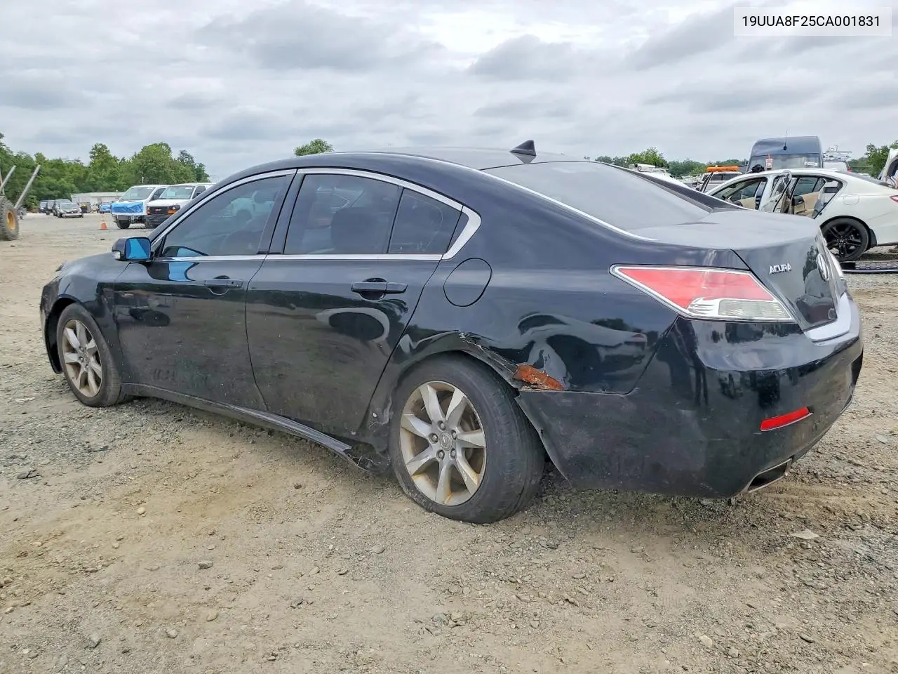 2012 Acura Tl VIN: 19UUA8F25CA001831 Lot: 61041126