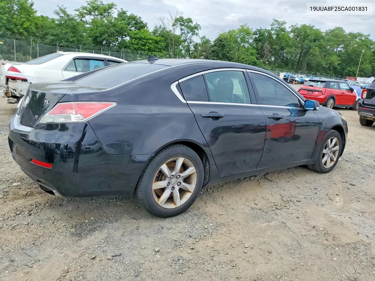 2012 Acura Tl VIN: 19UUA8F25CA001831 Lot: 61041126