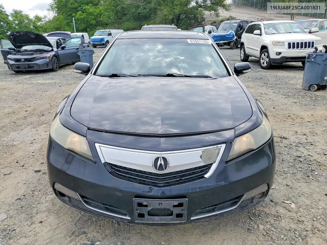 2012 Acura Tl VIN: 19UUA8F25CA001831 Lot: 61041126