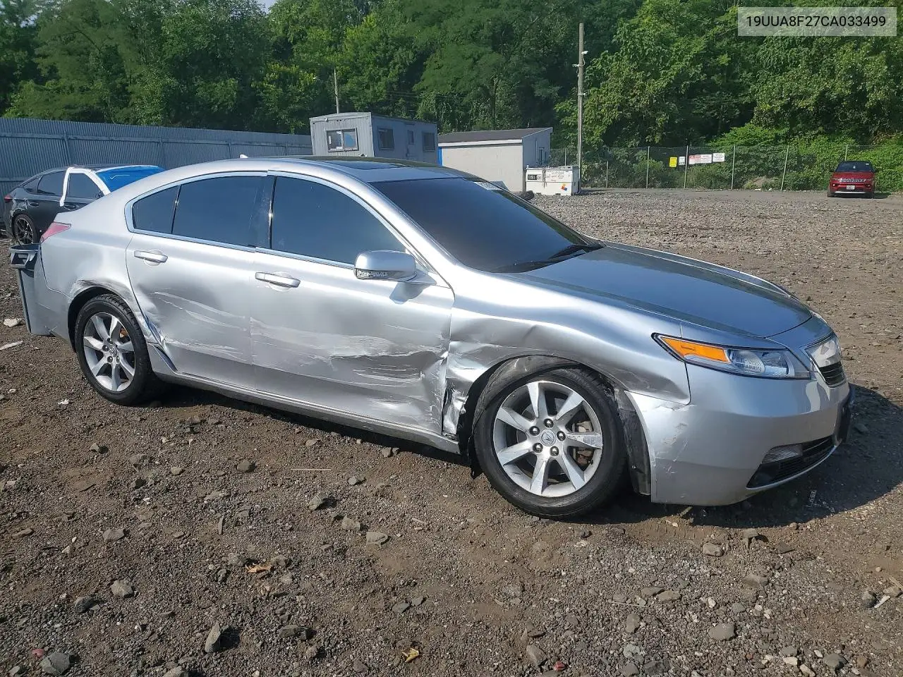 2012 Acura Tl VIN: 19UUA8F27CA033499 Lot: 61059316