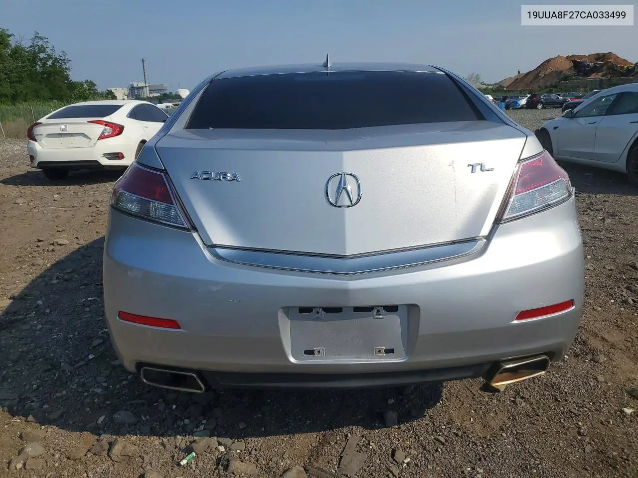 2012 Acura Tl VIN: 19UUA8F27CA033499 Lot: 61059316