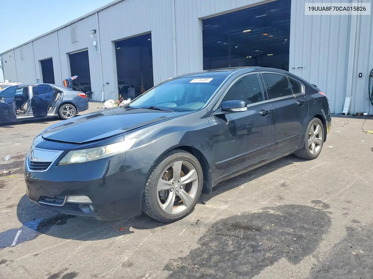 2012 Acura Tl VIN: 19UUA8F70CA015826 Lot: 61704386