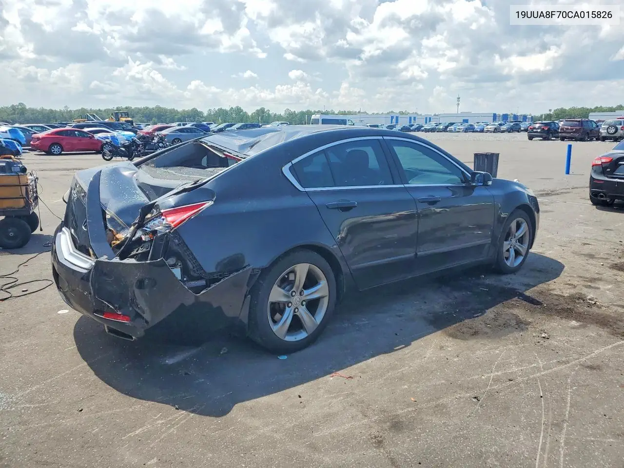 2012 Acura Tl VIN: 19UUA8F70CA015826 Lot: 61704386
