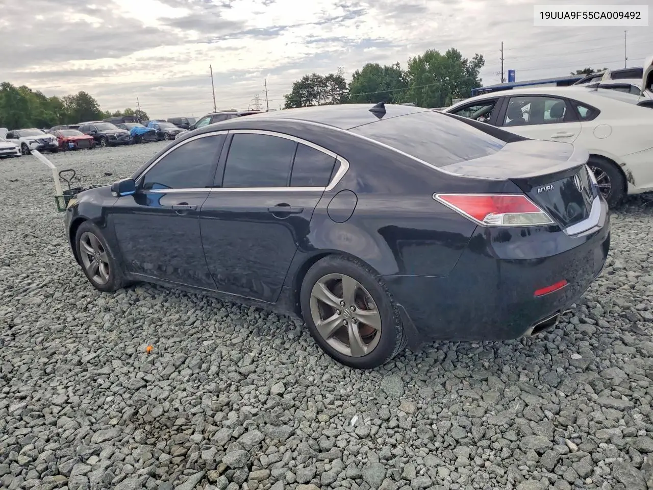 2012 Acura Tl VIN: 19UUA9F55CA009492 Lot: 62038406