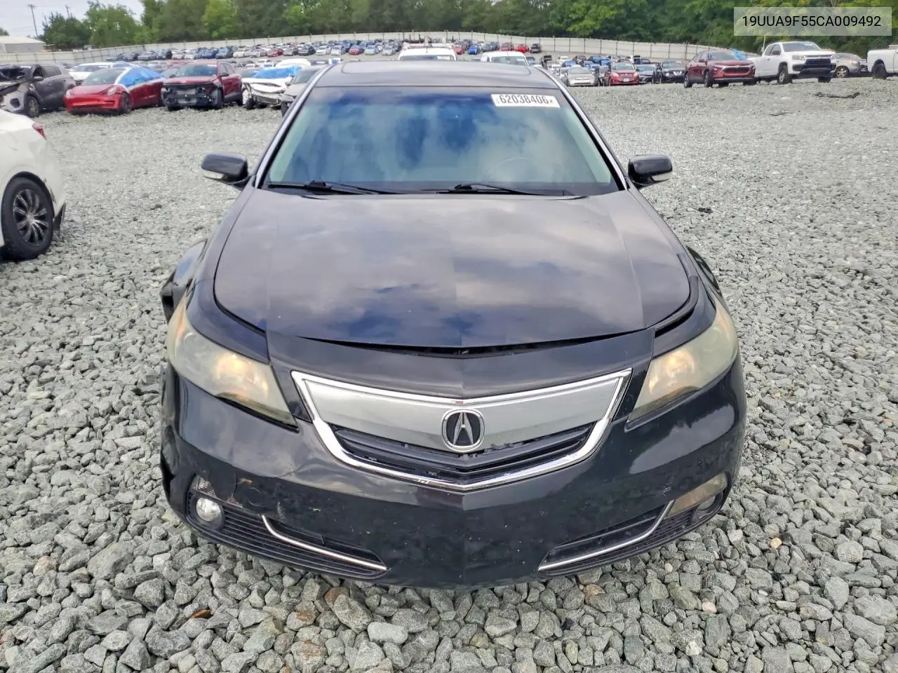 2012 Acura Tl VIN: 19UUA9F55CA009492 Lot: 62038406