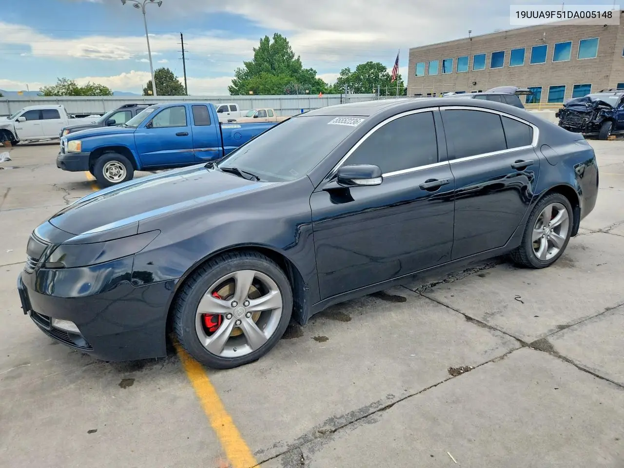 2013 Acura Tl Tech VIN: 19UUA9F51DA005148 Lot: 55552236
