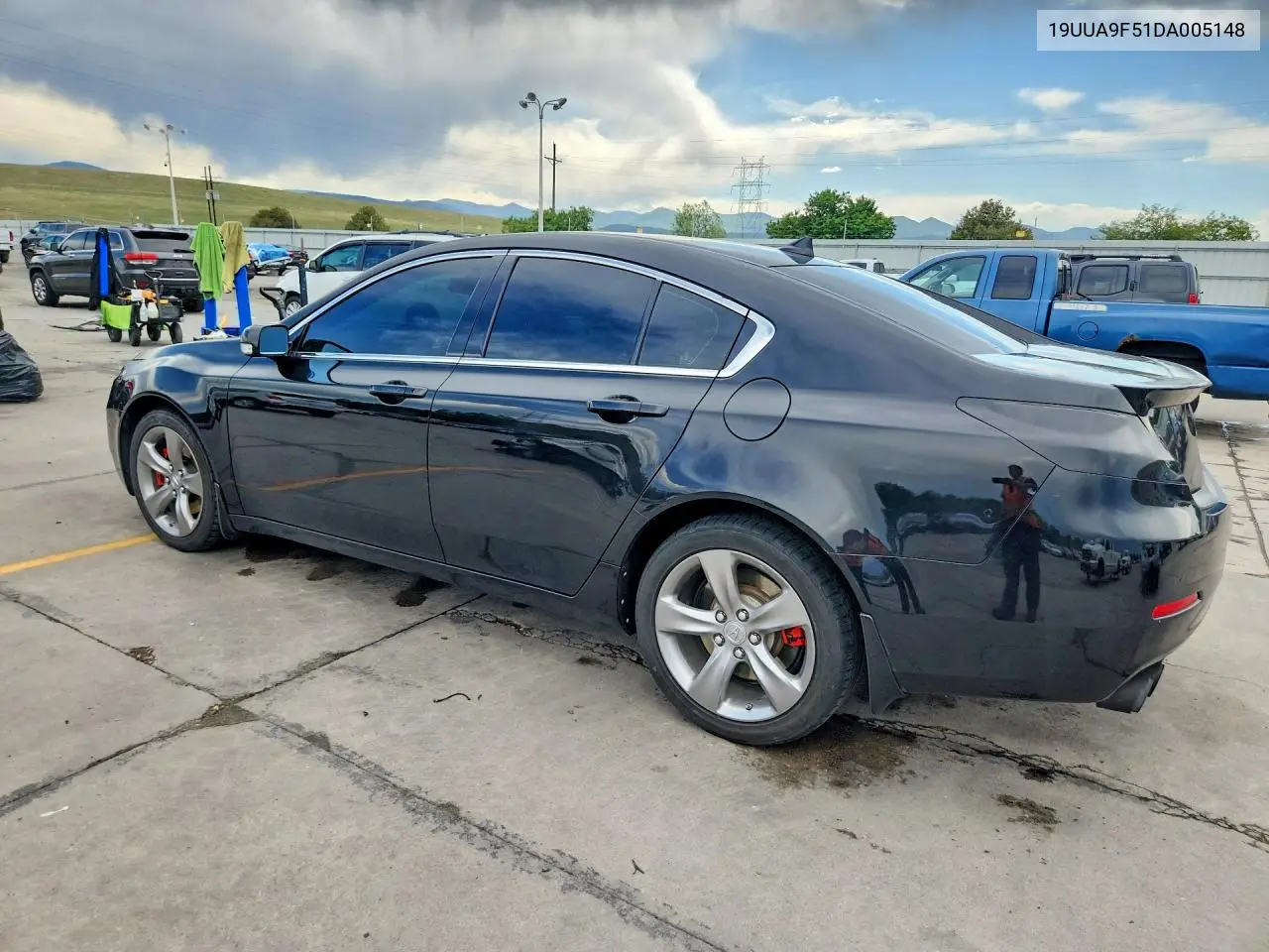 2013 Acura Tl Tech VIN: 19UUA9F51DA005148 Lot: 55552236