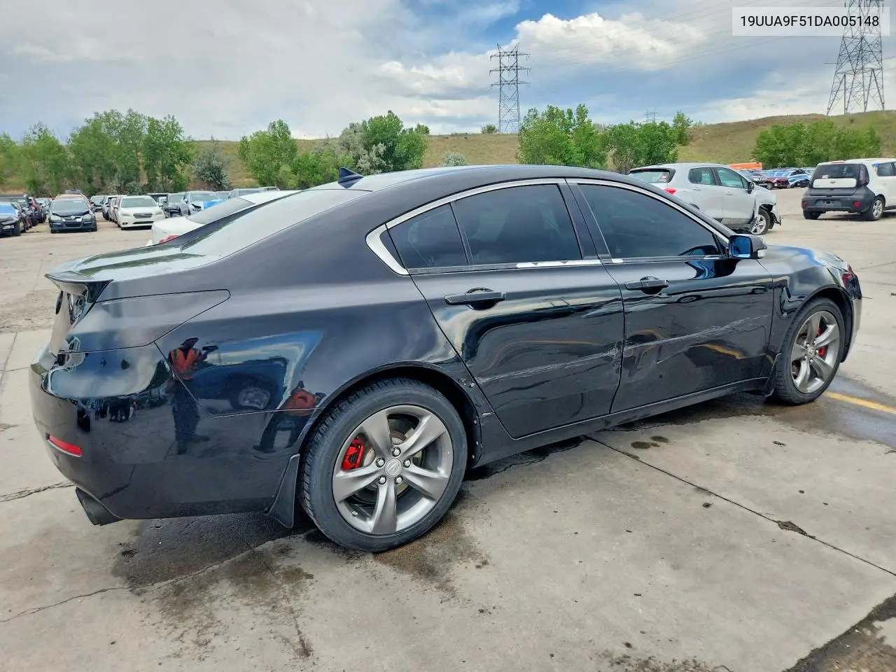2013 Acura Tl Tech VIN: 19UUA9F51DA005148 Lot: 55552236