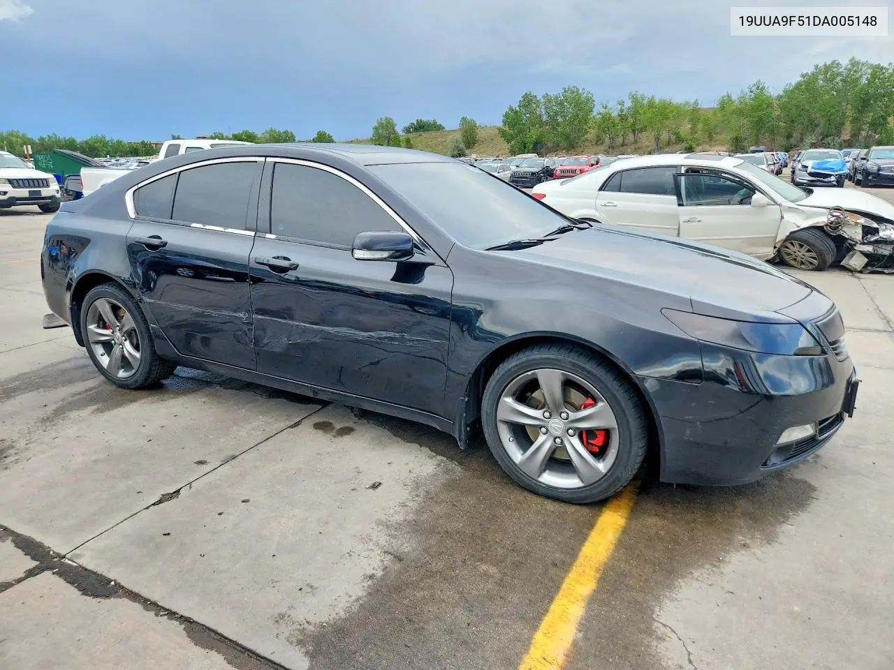 2013 Acura Tl Tech VIN: 19UUA9F51DA005148 Lot: 55552236