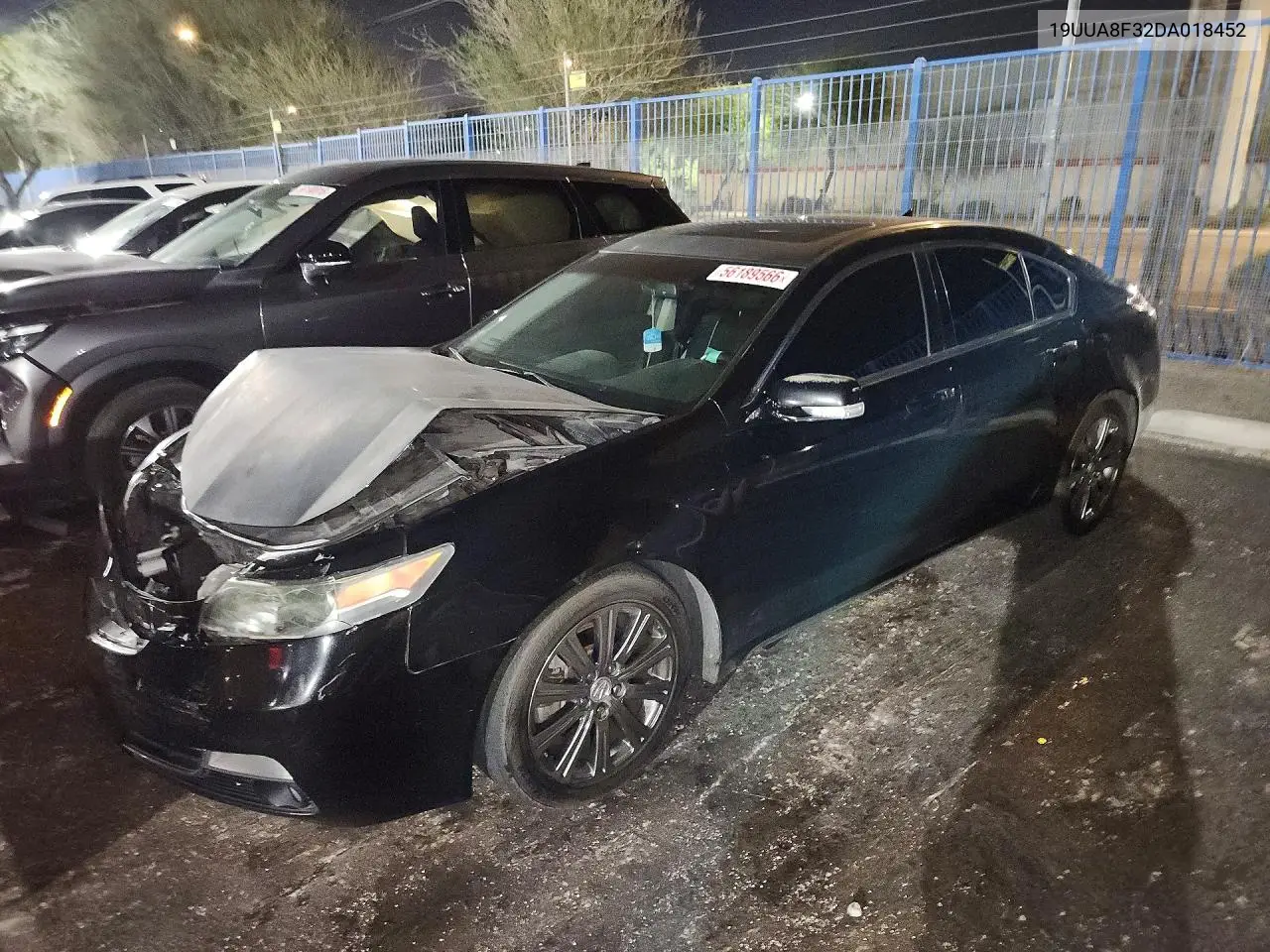 2013 Acura Tl Se VIN: 19UUA8F32DA018452 Lot: 56189566