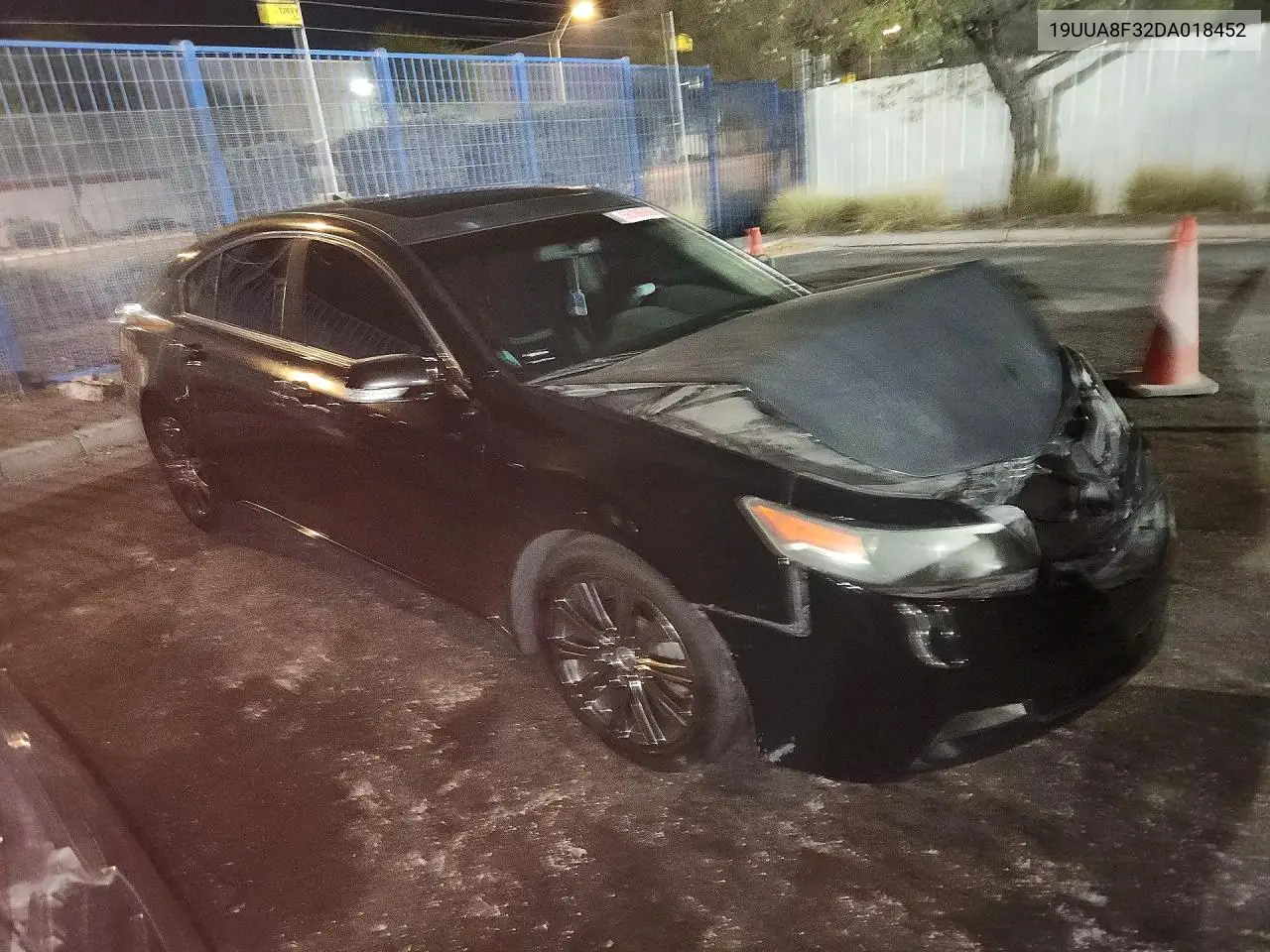 2013 Acura Tl Se VIN: 19UUA8F32DA018452 Lot: 56189566