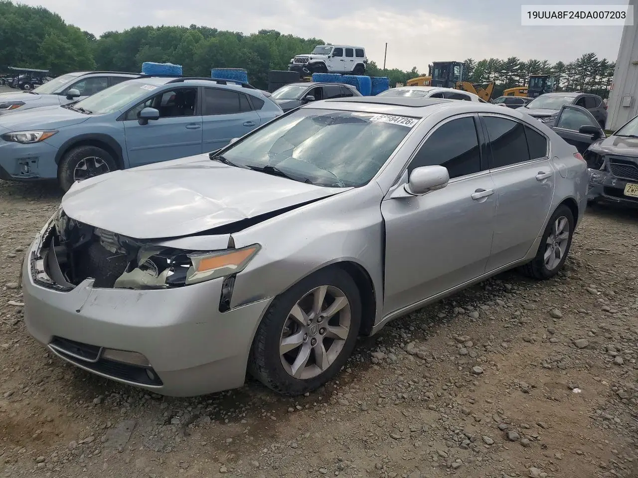 2013 Acura Tl VIN: 19UUA8F24DA007203 Lot: 56584726