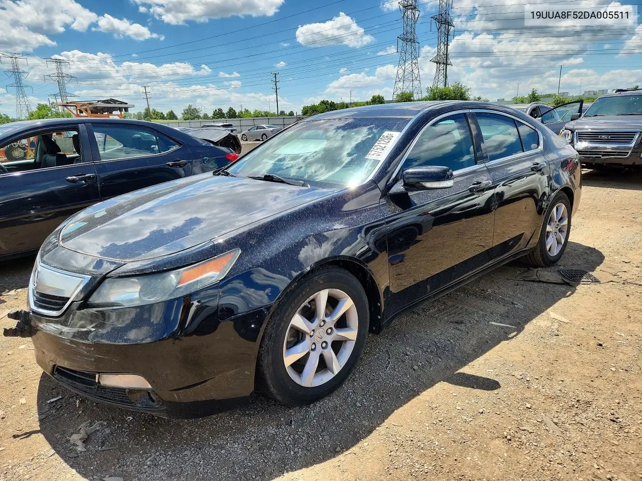 2013 Acura Tl Tech VIN: 19UUA8F52DA005511 Lot: 57521206