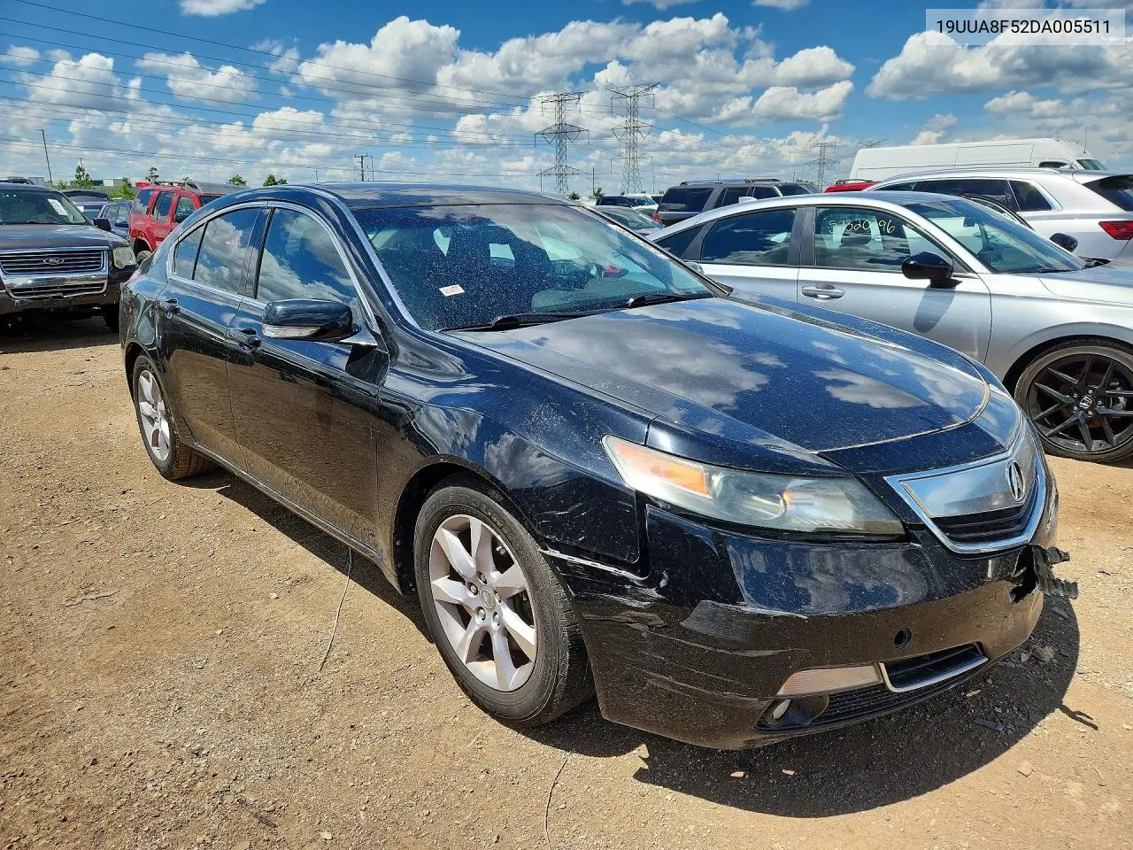 2013 Acura Tl Tech VIN: 19UUA8F52DA005511 Lot: 57521206
