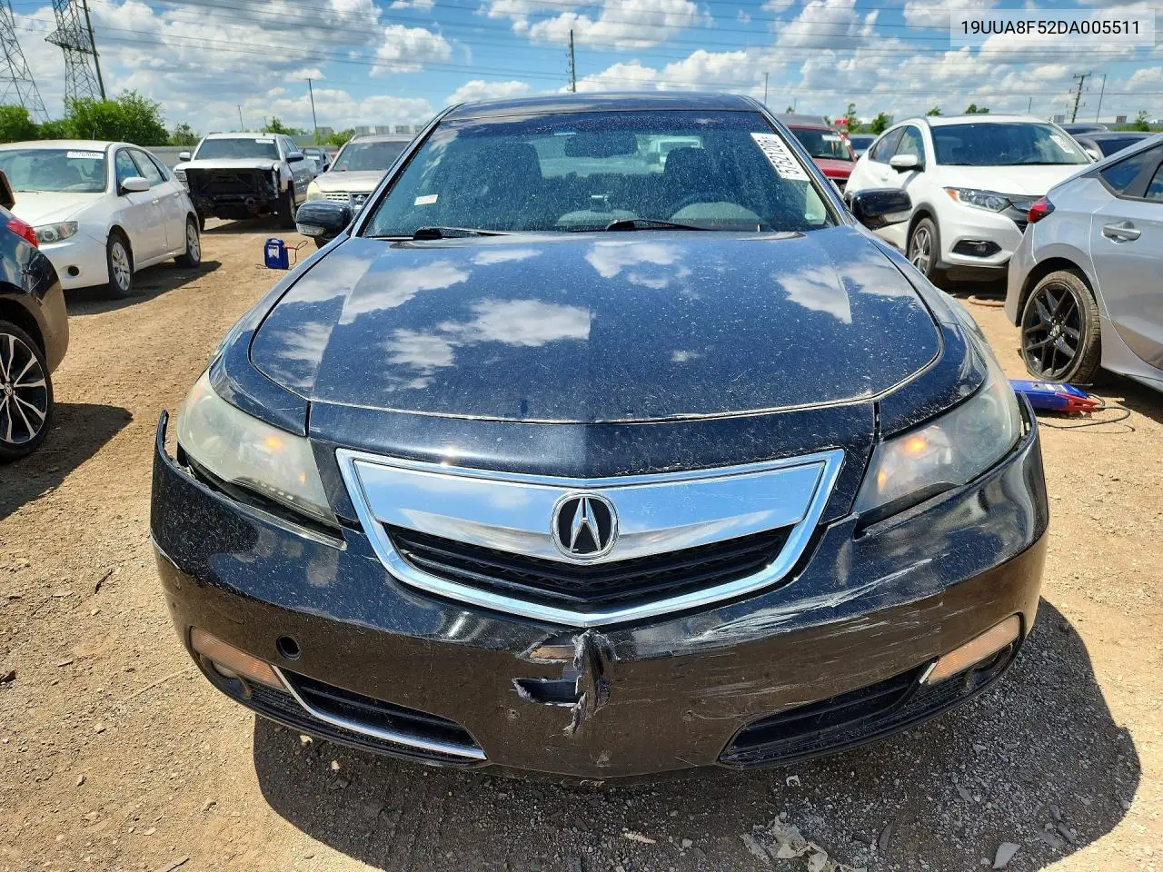 2013 Acura Tl Tech VIN: 19UUA8F52DA005511 Lot: 57521206