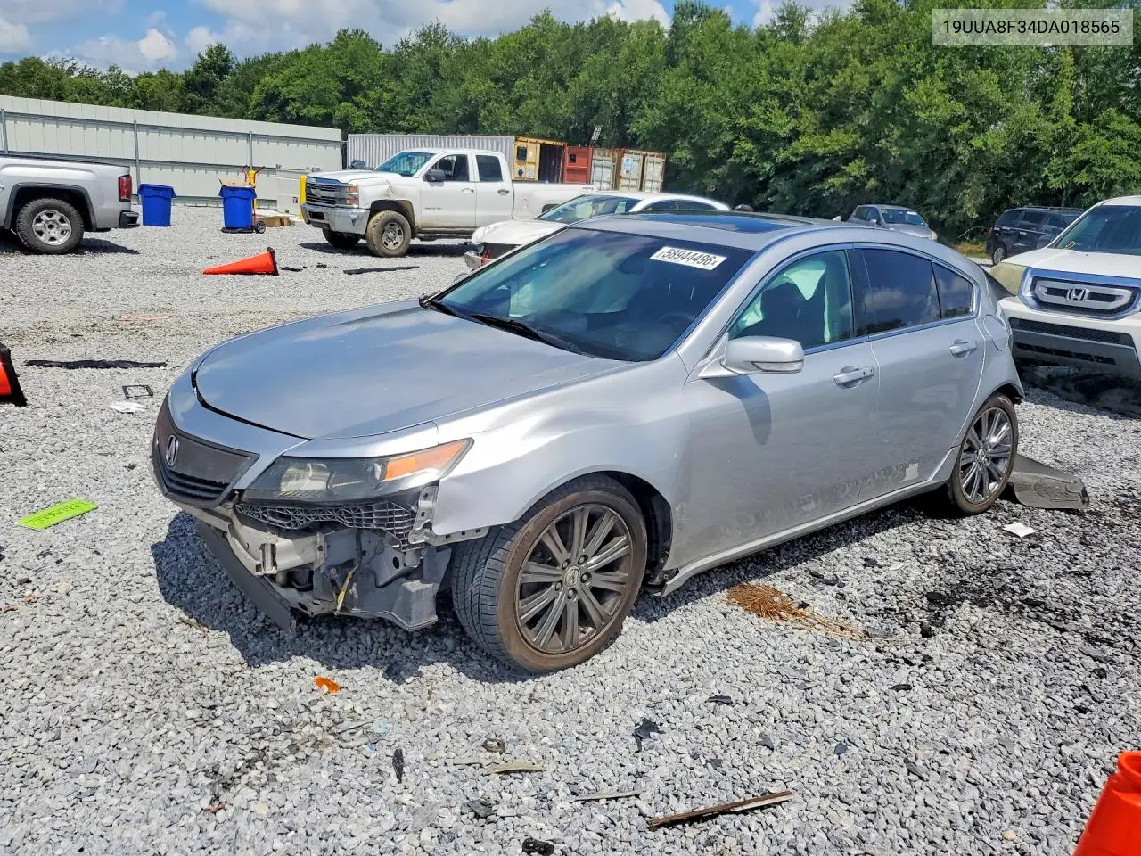 2013 Acura Tl Se VIN: 19UUA8F34DA018565 Lot: 58944496