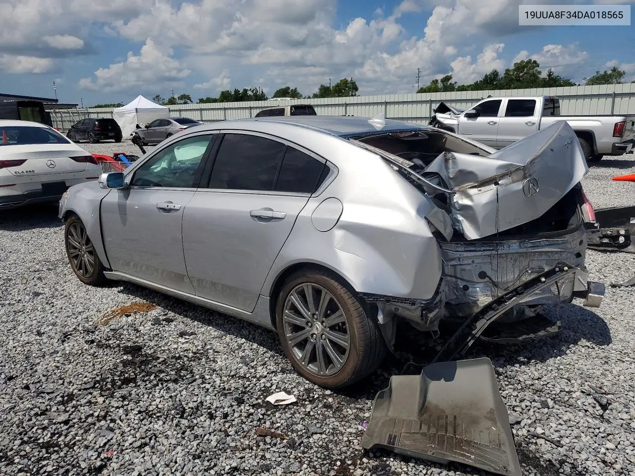 2013 Acura Tl Se VIN: 19UUA8F34DA018565 Lot: 58944496