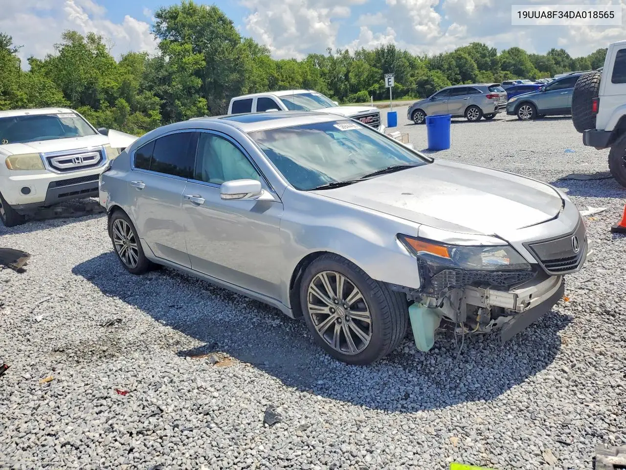 2013 Acura Tl Se VIN: 19UUA8F34DA018565 Lot: 58944496