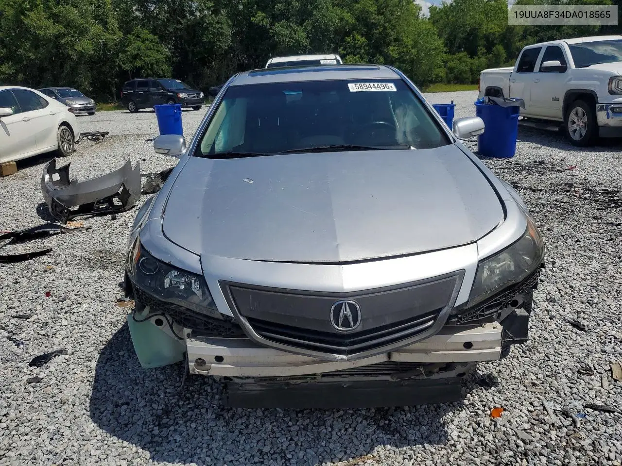 2013 Acura Tl Se VIN: 19UUA8F34DA018565 Lot: 58944496