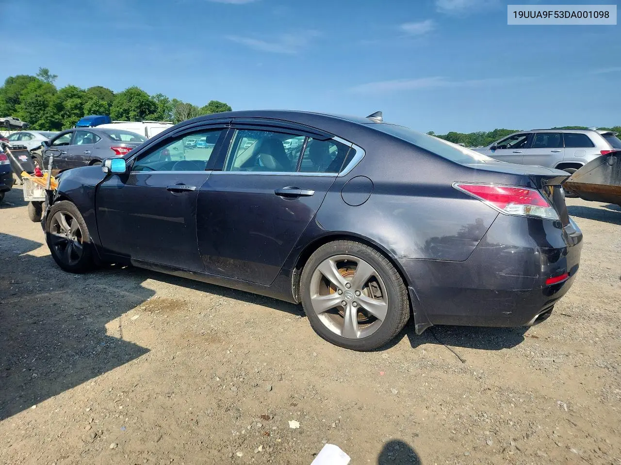 2013 Acura Tl Tech VIN: 19UUA9F53DA001098 Lot: 59031646