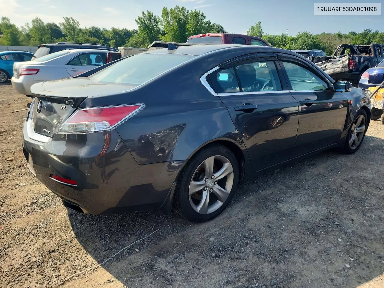 2013 Acura Tl Tech VIN: 19UUA9F53DA001098 Lot: 59031646