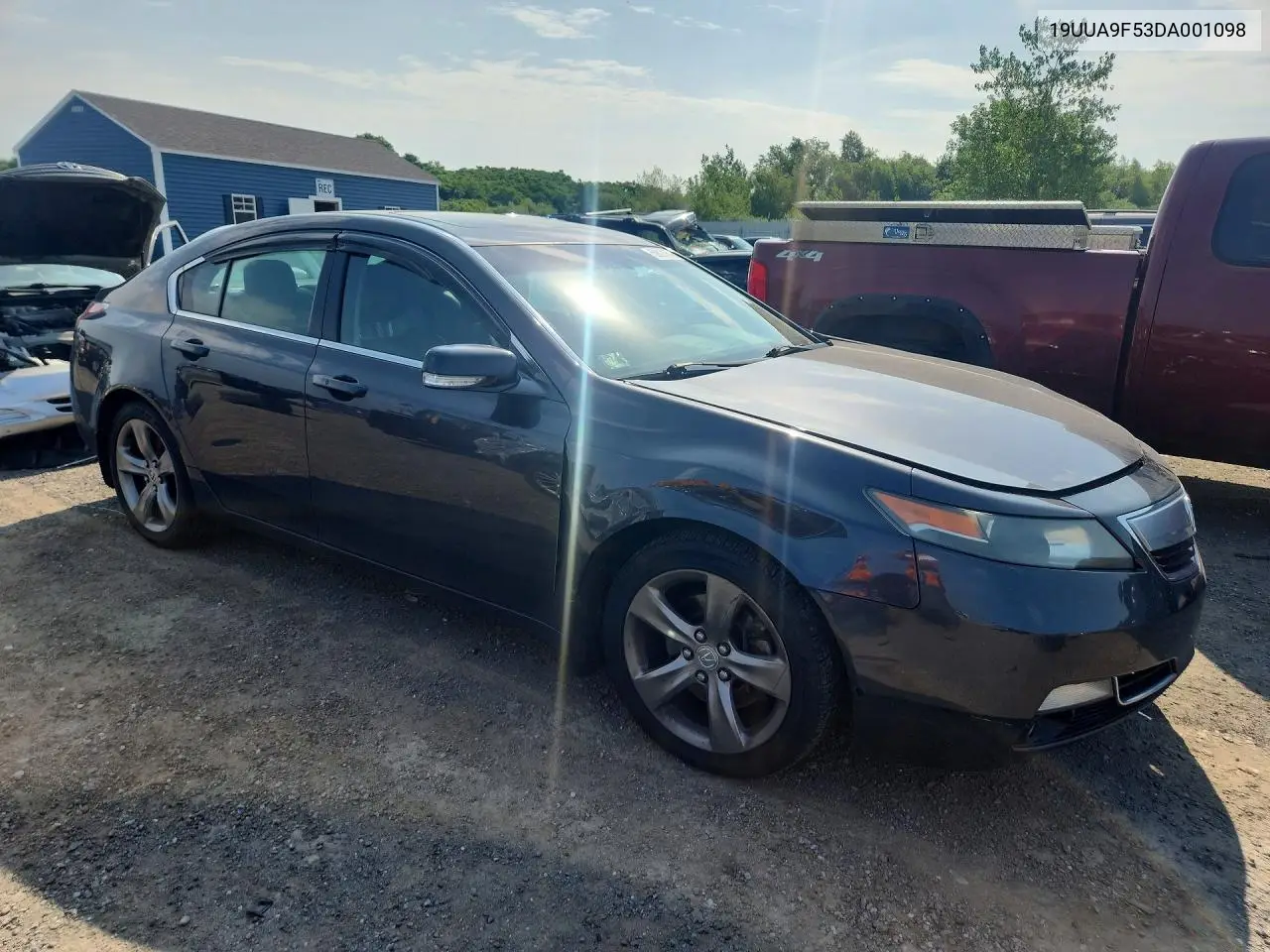 2013 Acura Tl Tech VIN: 19UUA9F53DA001098 Lot: 59031646