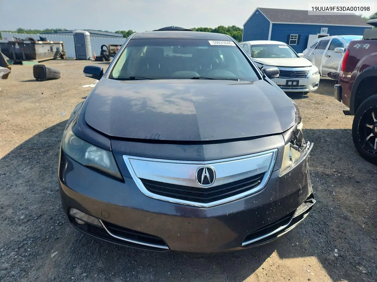2013 Acura Tl Tech VIN: 19UUA9F53DA001098 Lot: 59031646