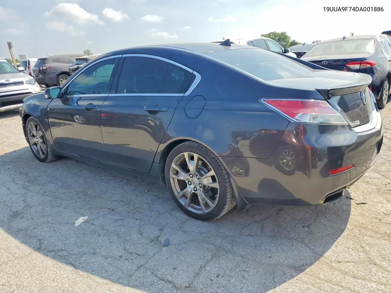 2013 Acura Tl Advance VIN: 19UUA9F74DA001886 Lot: 60029116
