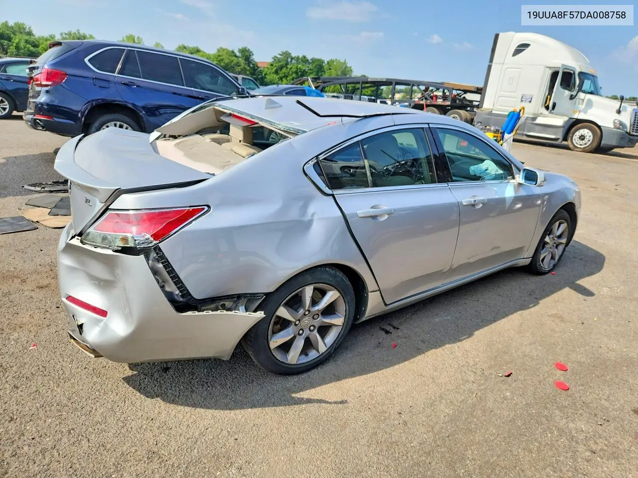 2013 Acura Tl Tech VIN: 19UUA8F57DA008758 Lot: 60415726
